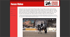 Desktop Screenshot of focusvideo.com