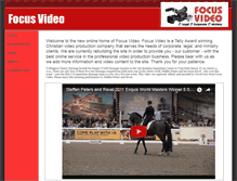 Tablet Screenshot of focusvideo.com